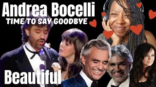 Andrea Bocelli - Sarah Brightman - &quot; Time To Say Goodbye &quot; - { Reaction } - Andrea Bocelli Reaction