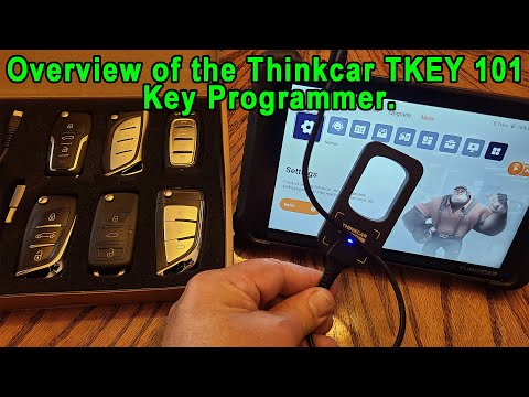 Thinkcar TK 101 Key programmer Overview.