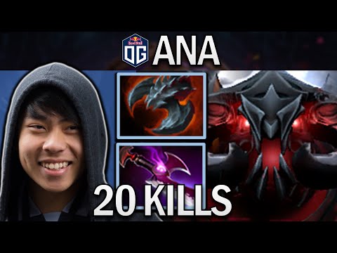 OG.ANA SMURF SHADOW FIEND WITH 20 KILLS & EASY MID - DOTA 2 GAMEPLAY