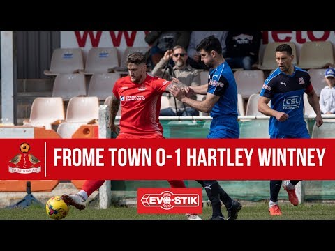 HIGHLIGHTS | Frome Town 0-1 Hartley Wintney