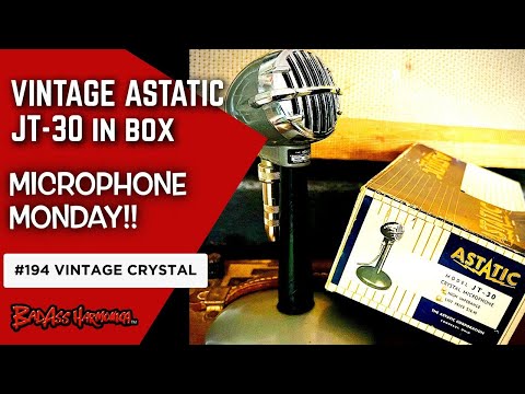 Best Blues Harmonica Microphones | Classic Astatic JT30 with Crystal  - Microphone Monday 194