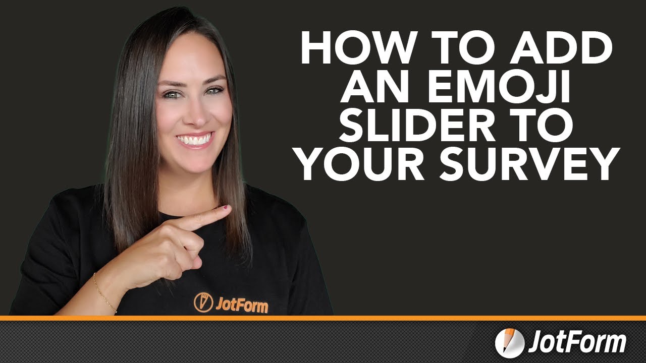 How to add an emoji slider to your survey?