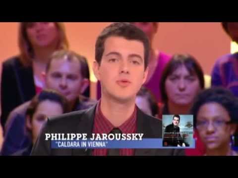 Philippe Jaroussky demonstrates his baritone & sings a cappella