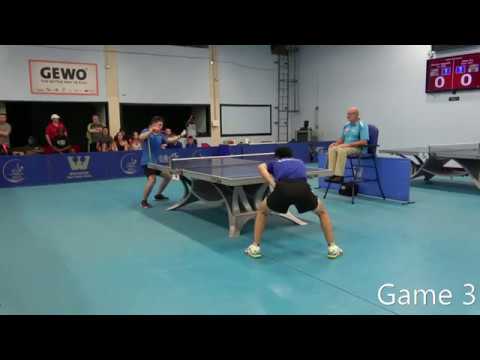 Westchester Table Tennis Center July 2019 Open Singles Semi Final #1 - Sharon Alguetti vs Jiwei Xu
