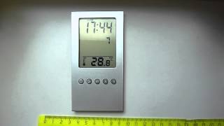 Tmart.com: Transparent Multi-function Electronic Calendar Penholder Clock