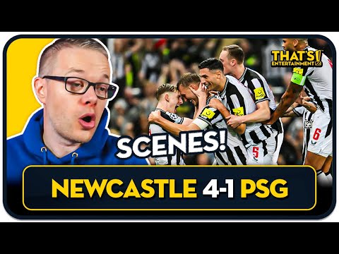 GOLDBRIDGE Best Bits | Newcastle 4-1 PSG