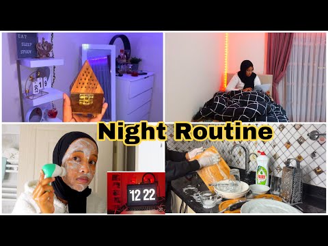 Night Routine || JADWALKA HABEENKII MARKAAD SINGLE TAHAY #askunicom