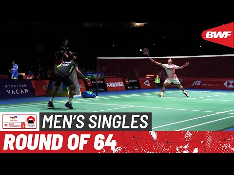 BWF World Championships 2022 | Anthony Sinisuka Ginting (INA) [6] vs. Ygor Coelho (BRA) | R64