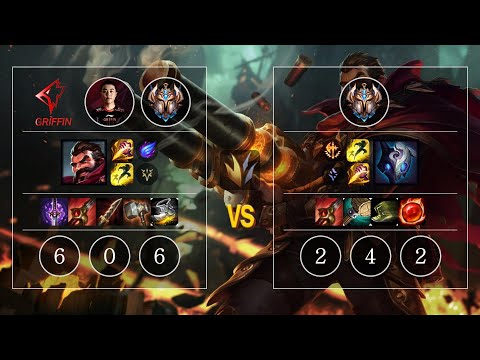 GRF GIDEON Graves vs Kindred Jungle - KR Challenger Patch 10.11