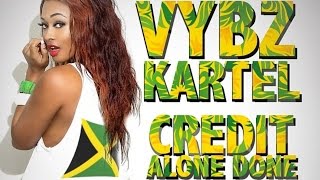 Vybz Kartel Aka Addi Innocent - Credit Alone Done [New Money Riddim] Audio Visualizer