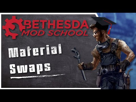 Bethesda Mod School: CK 105 - Material Swaps