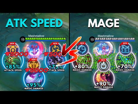Chang'e Attack Speed Build vs Chang'e Mage Build │ Build Top 1 Global Chang'e ~ MLBB