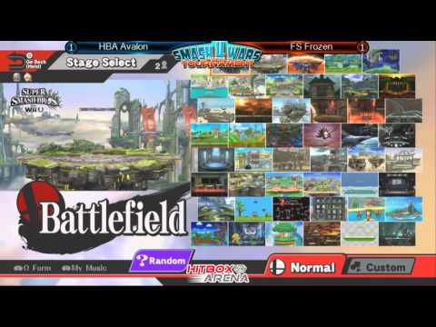 Smash 4 Wars 56 - HBA Avalon (Sheik) vs FS Frozen (Rosaluma) Winner's Bracket