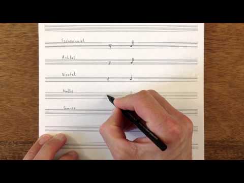 The0103 - Pausenwerte - German Bass Lesson Tutorial