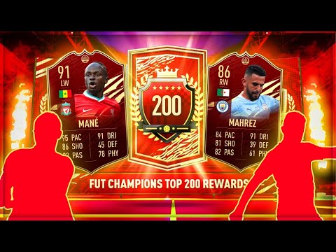 OMG 2 HUGE WALKOUTS!! MY INSANE TOP 200 FUT CHAMPIONS REWARDS! FIFA 21 ULTIMATE TEAM