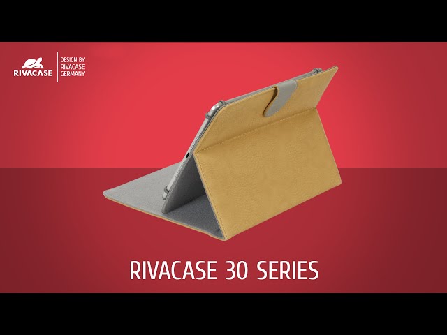 Rivacase Orly 3017 Aquamarinblaue Schutzhülle für Tablets bis zu 10,1" video