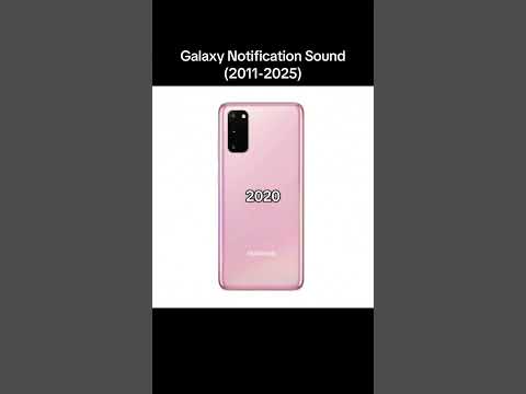 Every Samsung Galaxy Notification Sound (2011-2025) Which notification was your favorite?