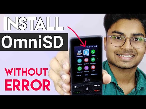 How to Install OmniSD in Jio Phone with PC in Hindi | Download in F2403N