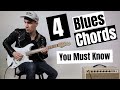 4 Blues Guitar Chords You MUST Know!