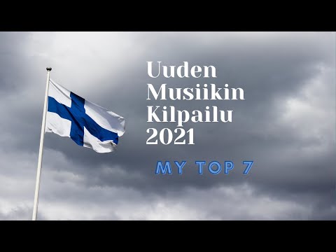 🇫🇮 Finland UMK 2021 (Eurovision 2021) My Top 7