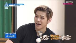 [ซับไทย][ThaiSub] เกมส์ใบ้คำกับทีม Knock (Open Up) CUT Produce101 Season2 Ep.10