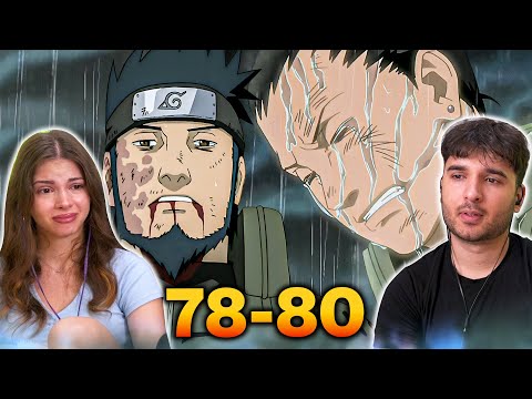 ASUMA SENSEI..💔 Naruto Shippuden Ep. 78, 79, 80 REACTION!
