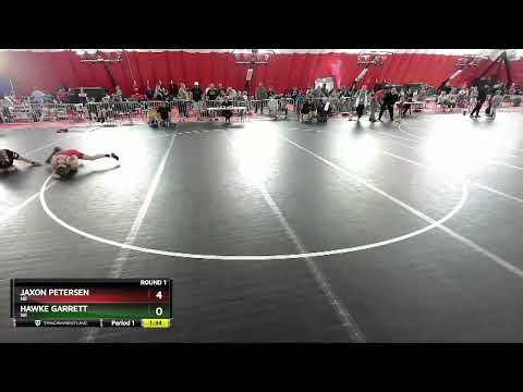 93 Lbs Round 1 - Jaxon Petersen, NE Vs Hawke Garrett, WI 3327