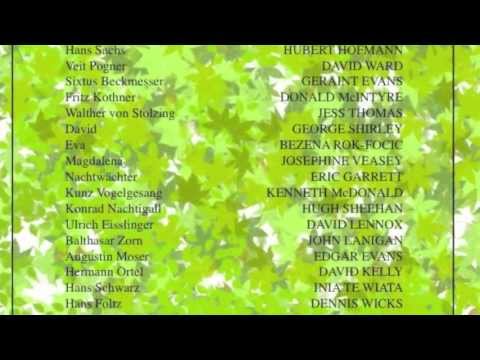 Jess Thomas sings the Preislied from Wagner's Die Meistersinger von Nürnberg