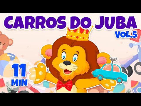 Carros do Juba Vol. 5 - Giramille 11 min | Desenho Animado Musical