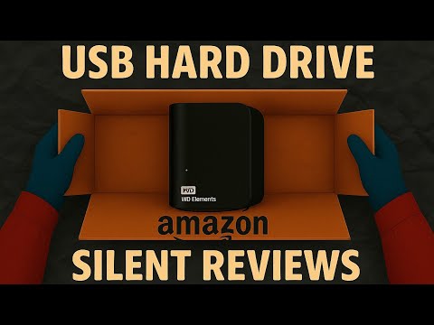 ASMR Silent Unboxing Reviews | WD Hard Drive Plastic Crinkles & Peels | Crinkle Vault 12