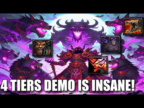 DEMONOLOGY 4 TIER SET IS INSANE - EASIEST SOLO SHUFFLES EVER 5-1