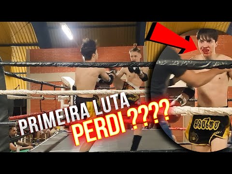 Minha Primeira Luta no Muay Thai, perdi ?