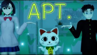 APT.  nyanyanya ver.  (ターボババァ & 綾瀬桃 ＆ オカルン)