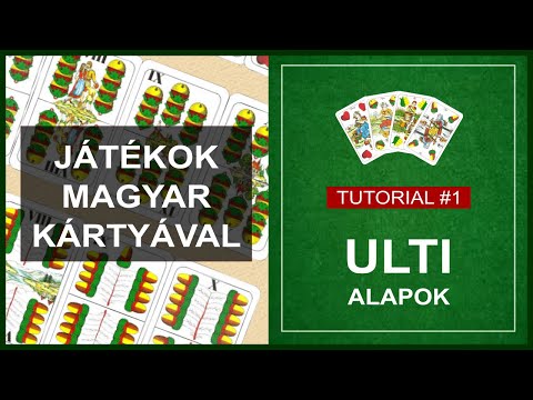 Ulti - Alapok | Kártyajátékok - Társaság