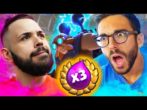 3 Electric Giants Vs Murry... I'll let you imagine 😂 elixir x3 - CLASH ROYALE
