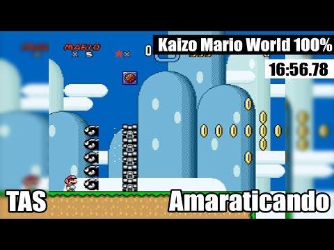 [TAS] KAIZO MARIO WORLD 100% in 16:56.78 by Amaraticando