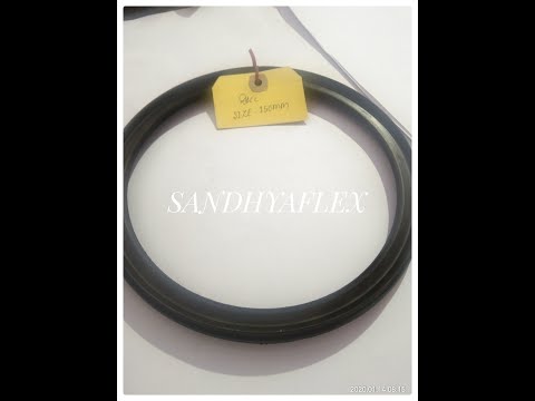 Double Wall Corrugated Rubber Gasket