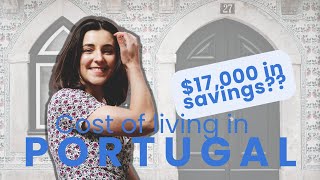 What I spend in a month as an American living in Portugal, cost of living, monthly expenses