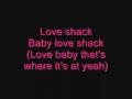 Love Shack - New Directions [Lyrics]