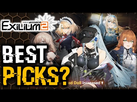 Auswahlleitfaden zum 1. Jubiläum! Welche Puppen sind die besten? | Girls' Frontline 2: Exilium