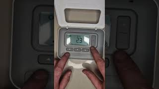 How to use Honeywell T3 thermostat