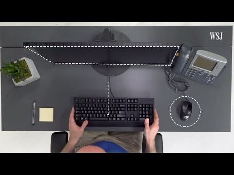 Especialista em ergonomia explica como ajustar sua mesa
