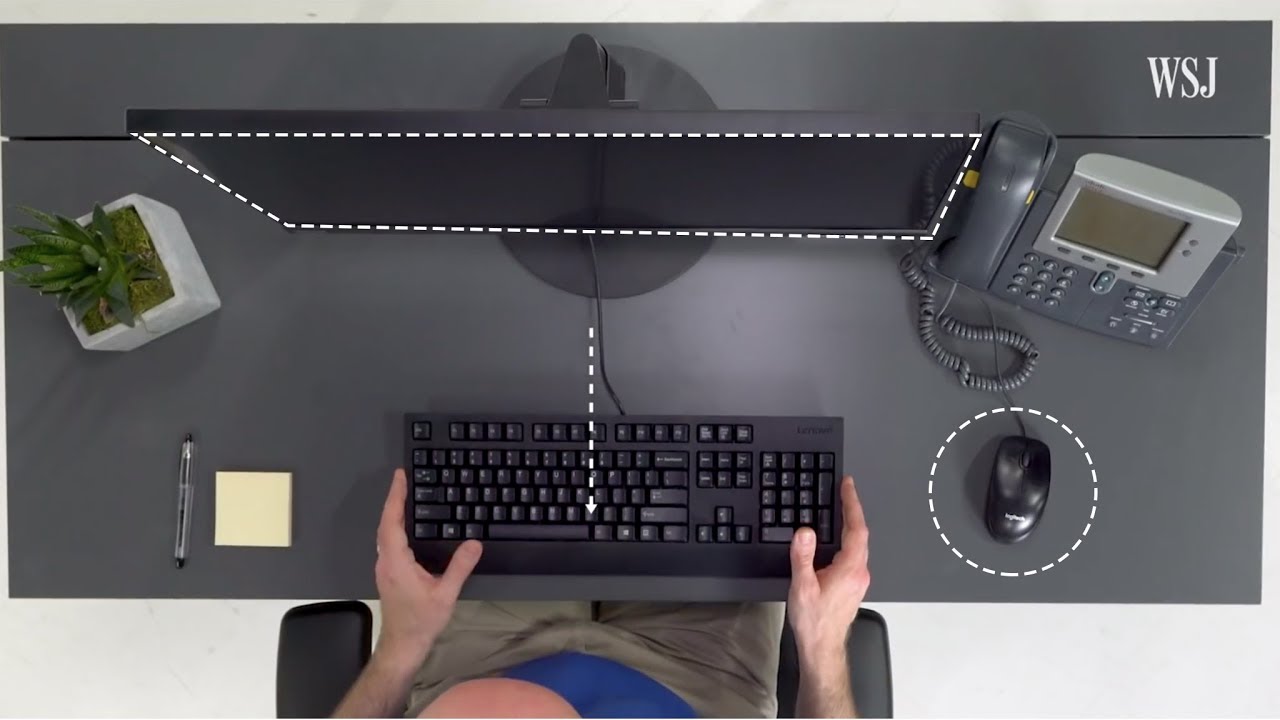 Especialista em ergonomia explica como ajustar sua mesa