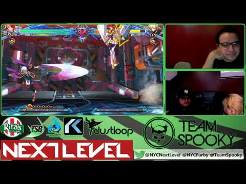 Blazblue: Chrono Phantasma @ TGITSB #1: Biscuits (Jin) vs SKD (Izayoi) Grudge Match