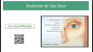 Síndrome de Ojo Seco.