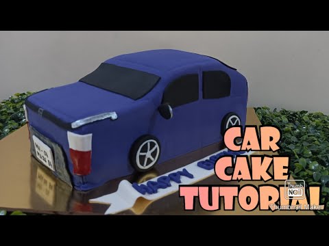 🚗 Car Theme Cake | Fondant Car Cake |🎂 Full Tutorial |