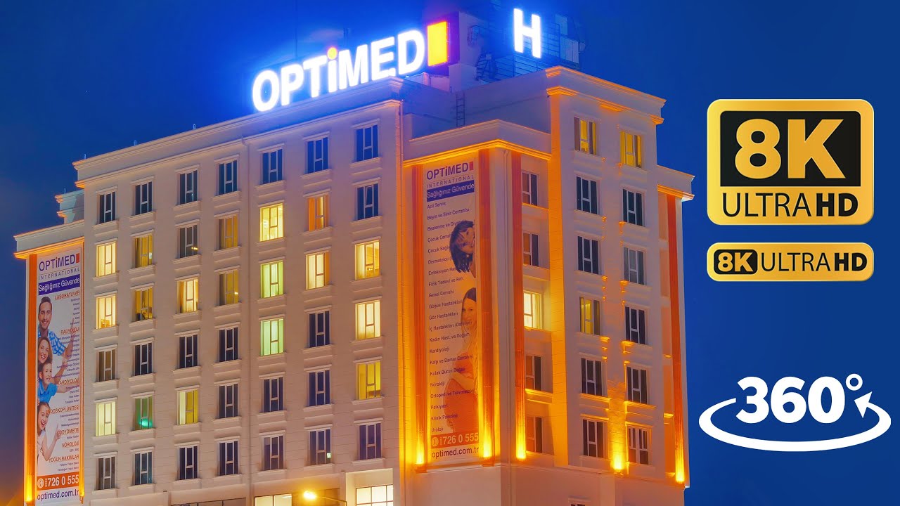ÇORLU ÖZEL OPTİMED HASTANESİ - 360° SANAL TUR - TANITIM FİLMİ