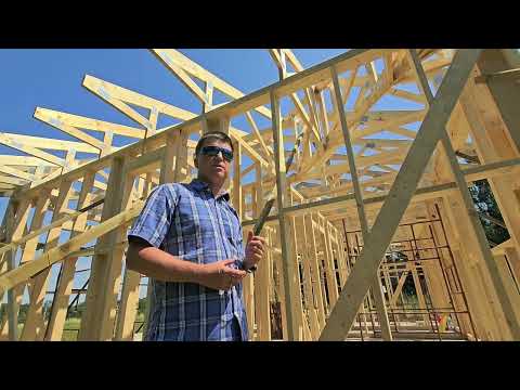 Odwiedzamy budowę domu z paczki według projektu Pogodny drewniany 64m2 pod Mińskiem Mazowieckim