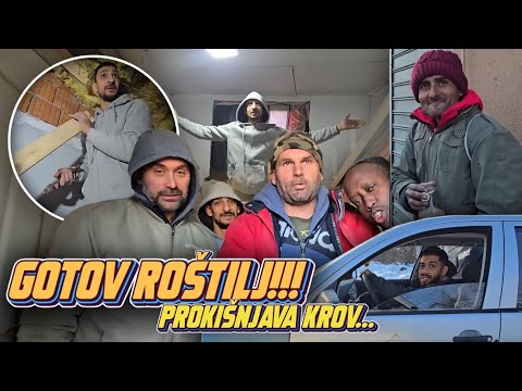 PROKIŠNJAVA KROV, EMRAN SOBU OKRECIO SAM,  i ROSTILJ ZAVRSEN  EP/14
