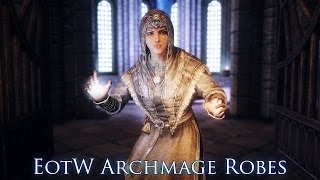 TES V - Skyrim Mods: EotW Archmage Robes